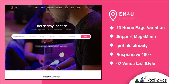 EM4U Virtual Assistant WordPress Theme
